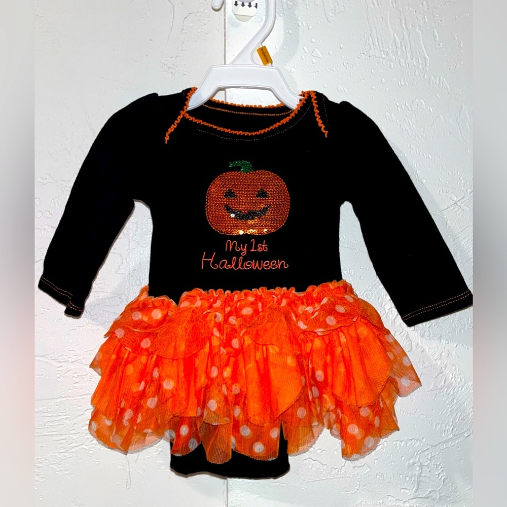My 1st Halloween Pumpkin Onesie